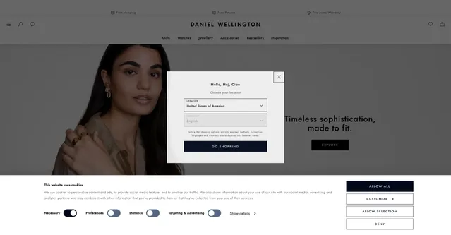 Daniel Wellington logo